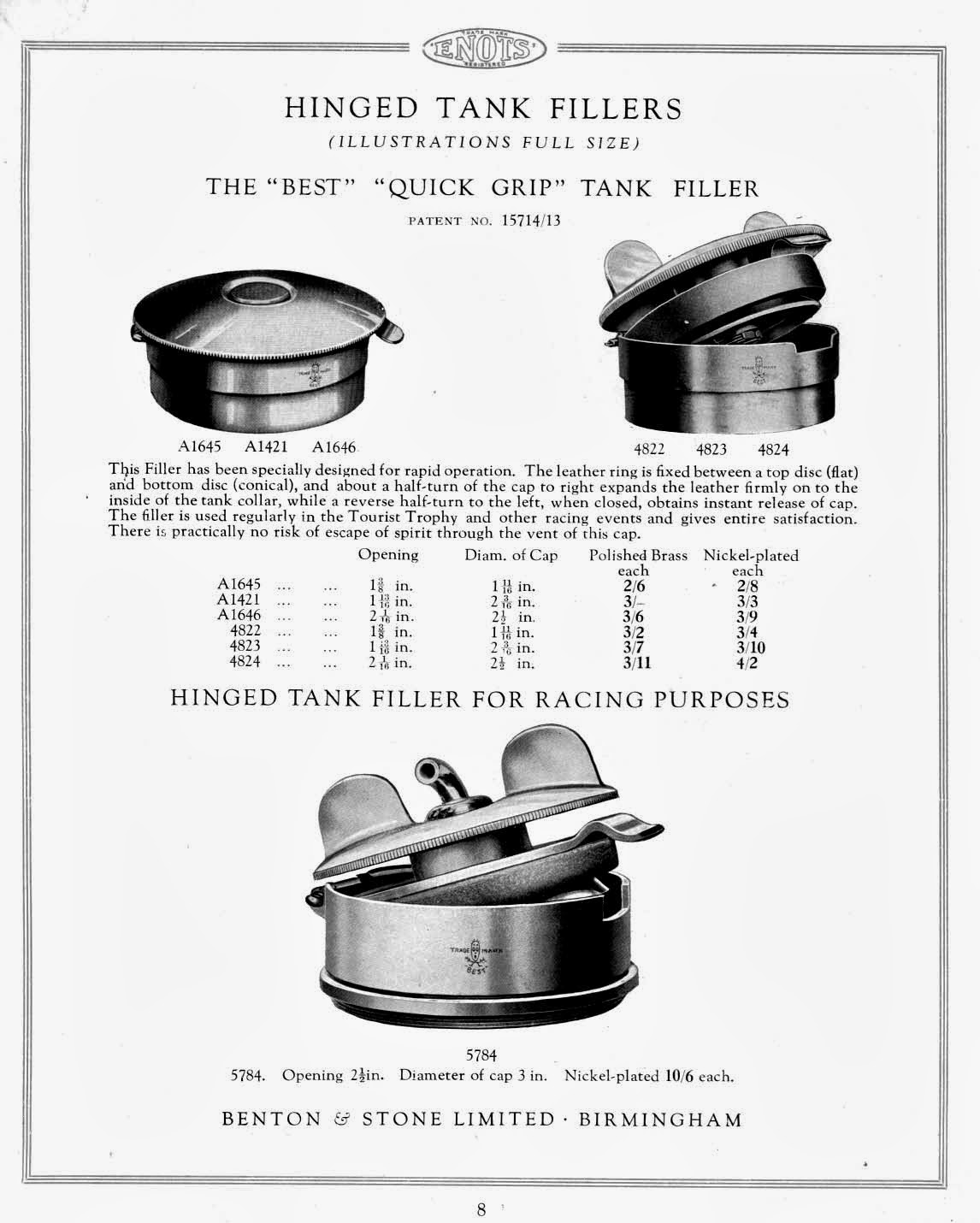 The Velobanjogent A look at a 1938 Enots, Benton & Stone Ltd., motor