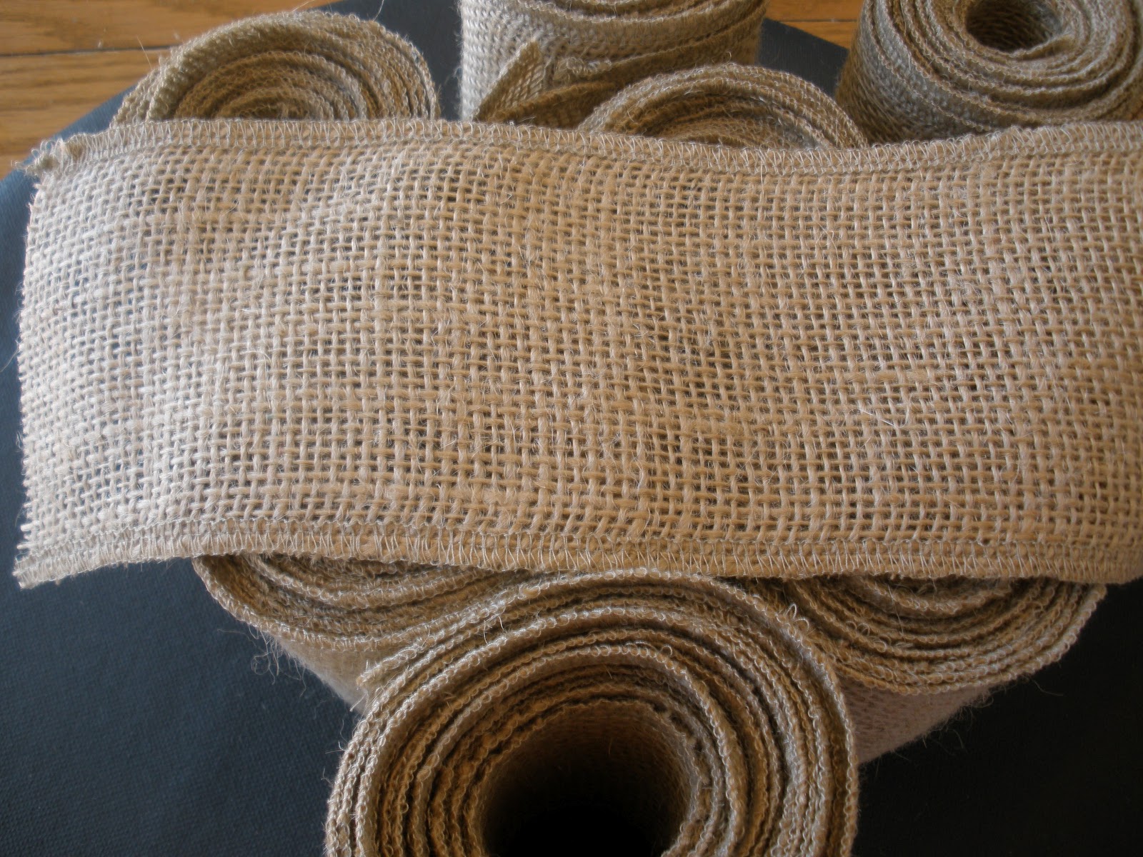 Vintage Diana DIY BURLAP RIBBON