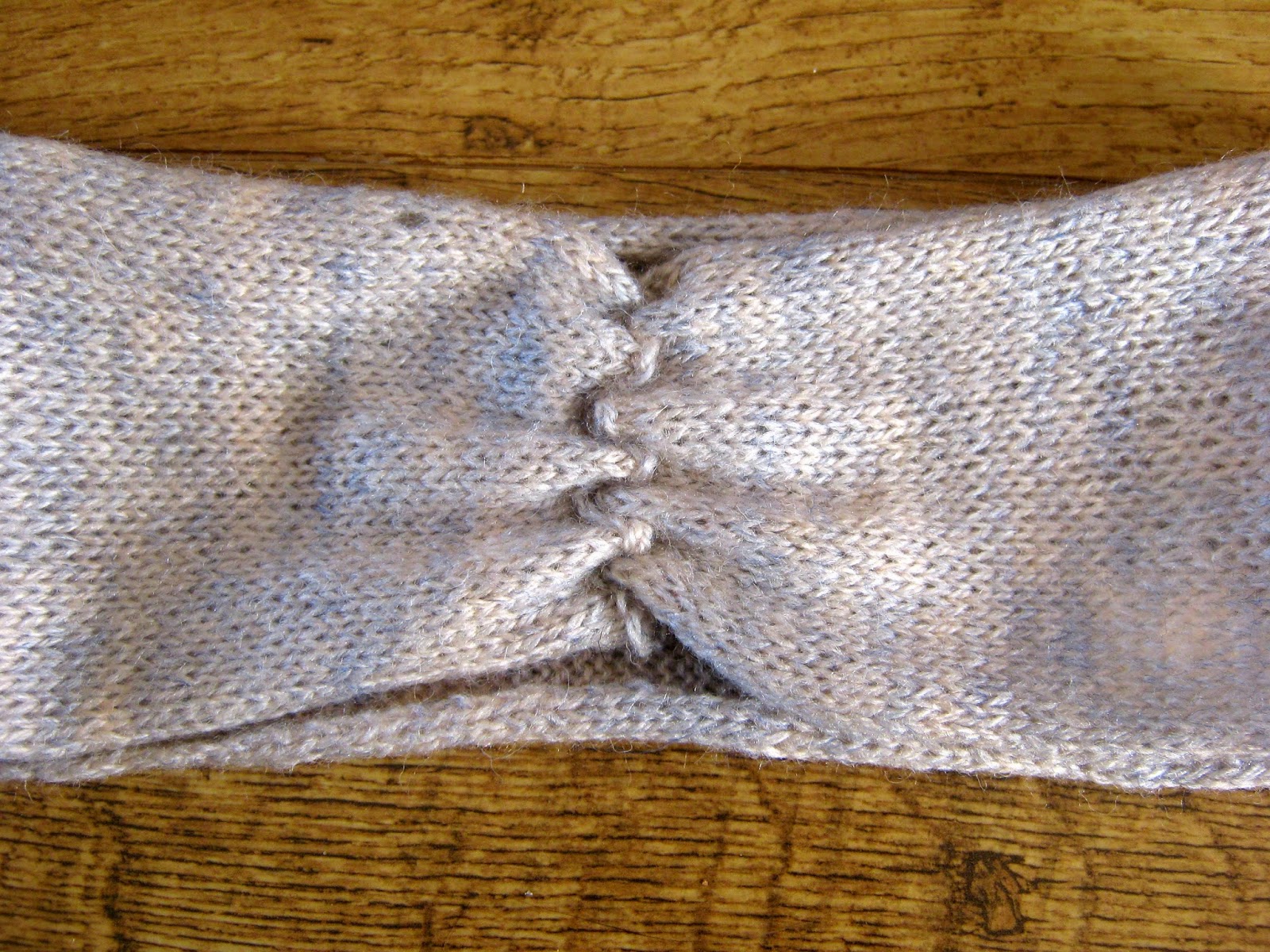 Free knitting pattern turban headband