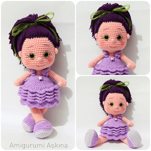 Yeniden Amigurumi Y?ld?z Bebek-Amigurumi Star Doll - Tiny ...