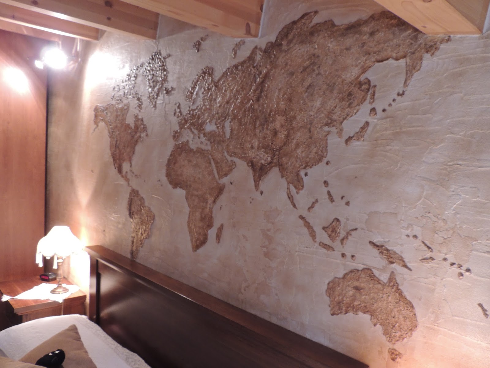 Eco bed and breakfast l'abbraccio *** Planisfero da arredamento