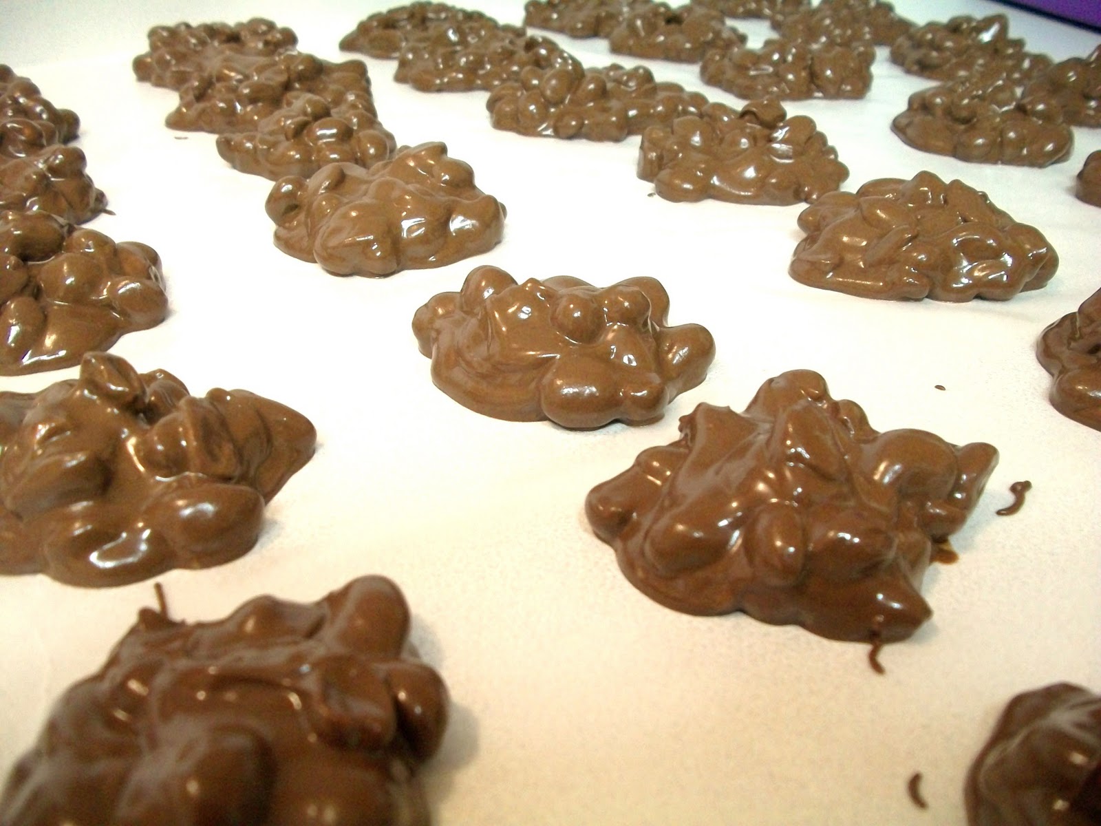 My Kind of Cooking Slow Cooker Chocolate Covered Peanuts