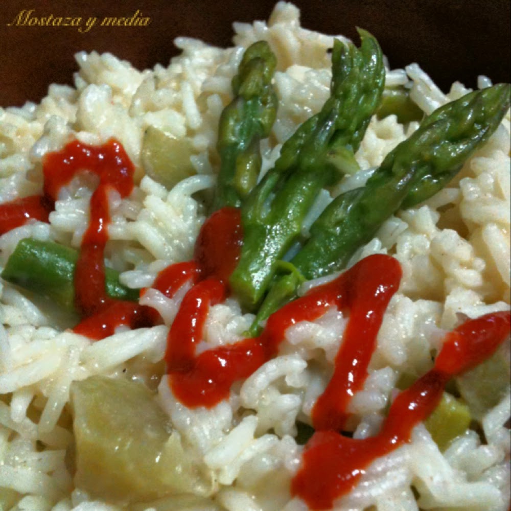 Risotto De Basmati Con Rábano Chino
