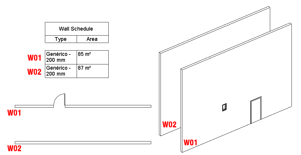 Revit Calculating and Scheduling Gross Wall Area CAD (and BIM) Addict