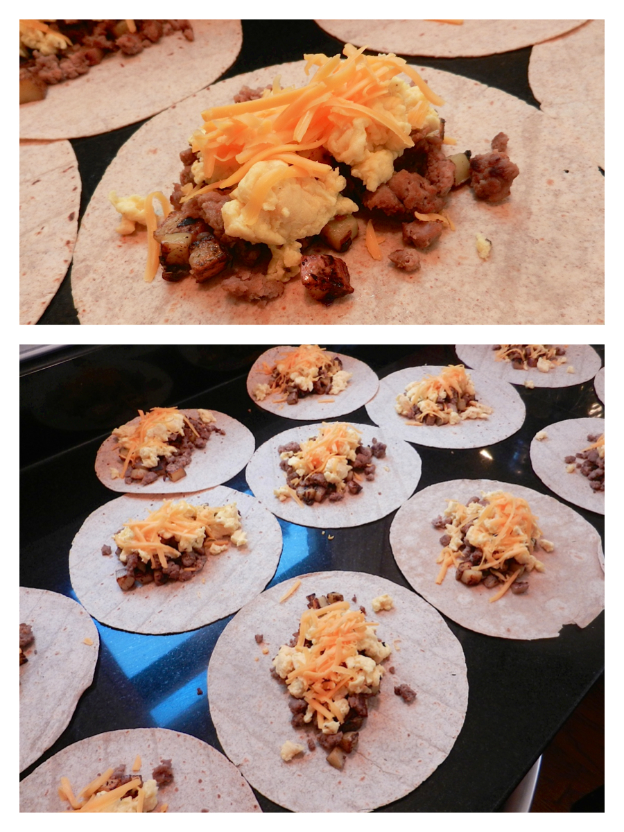 I'll Bake It, You Eat It Breakfast Burritos in bulk