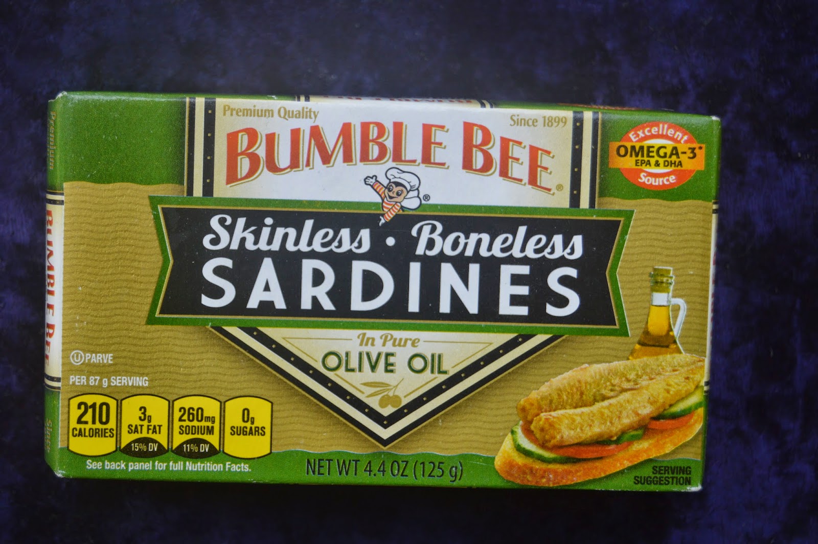 Mouth Full of Sardines Bumble BeeSardines 4