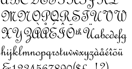 Calligraphy Alphabet : french calligraphy alphabet