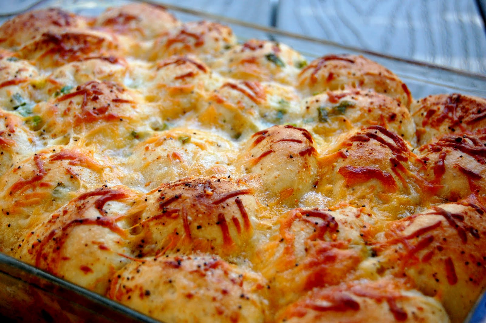 Emily Can Cook Cheesy Rhodes Roll PullAparts