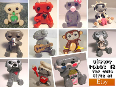 Sleepy Robot 13 at Etsy Sleepy Robot 13 at Etsy