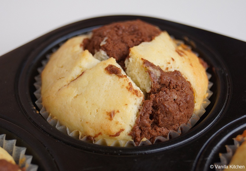 (no) plain Vanilla Kitchen Ein weiterer BackPost MarmorMuffins