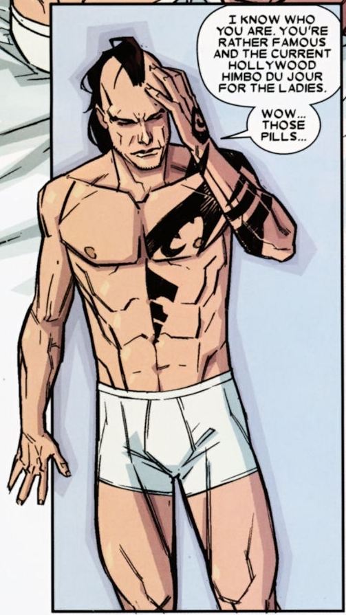 Daken: Bisexual Dark Wolverine.