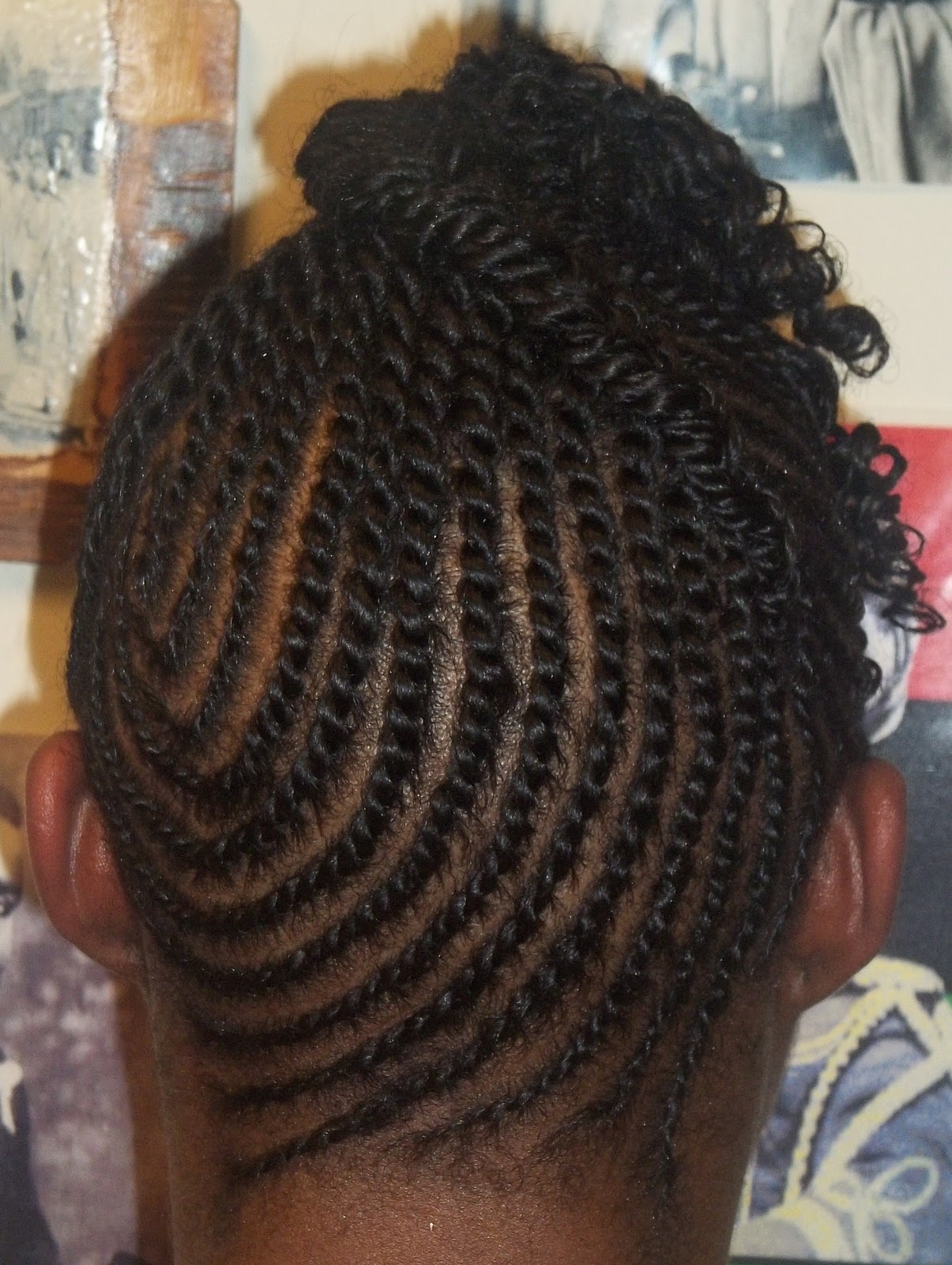 Love of Locs: Two Strand Twist (Updo)