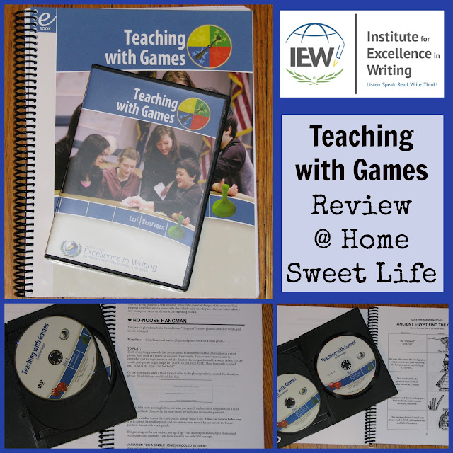 Home Sweet Life Blog Teaching with Games, IEW