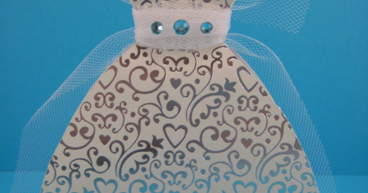 My Imagitivity My Cricut Craft Room 3D Wedding Dress Box