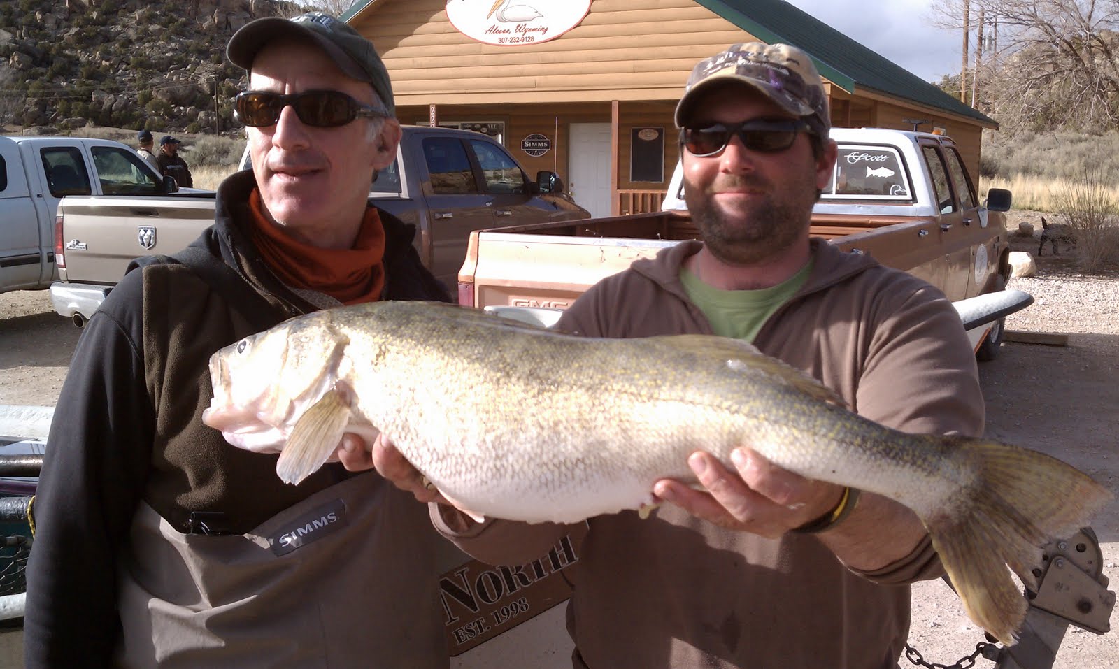 Wyoming Fly Fisher 10.91LB Walleye on a Fly!!