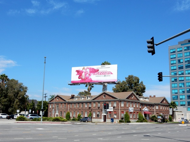 Project Runway season 14 billboard San Vicente Boulevard Project Runway season 14 billboard