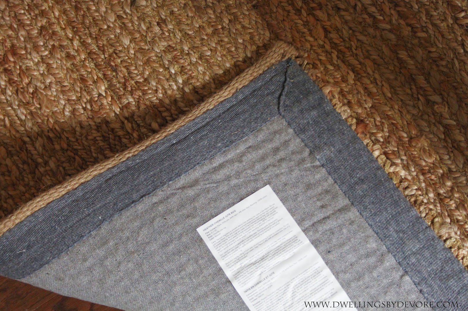 Dwellings By DeVore Our New Jute Rug