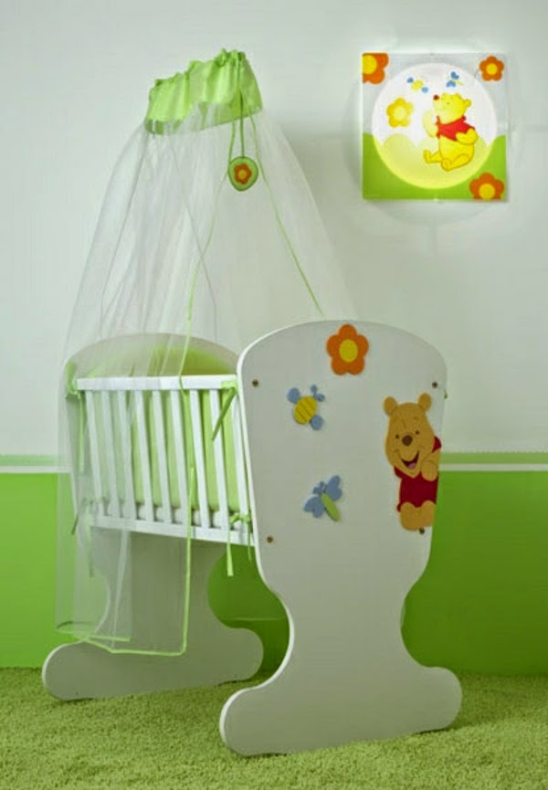 simple baby room bed design ideas with canopy