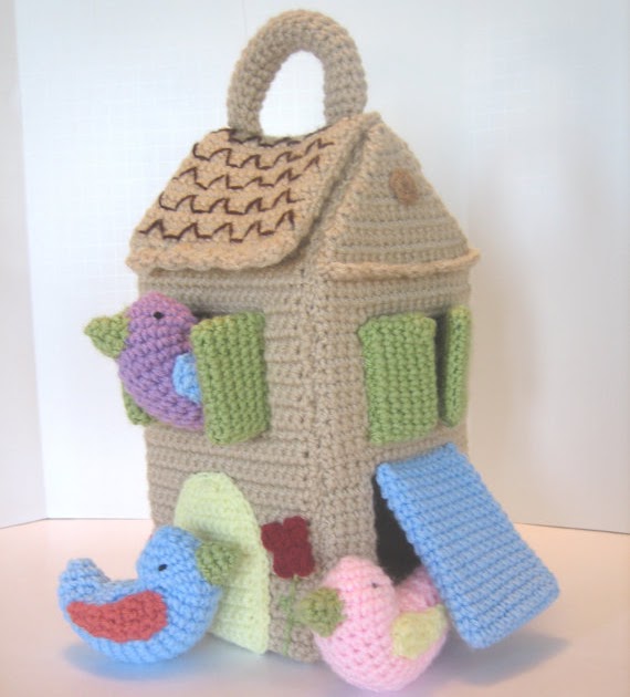 CROCHET N PLAY DESIGNS: New Crochet Pattern: Home Tweet Home