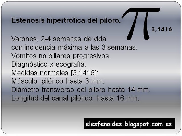 Estenosis hipertrófica del píloro