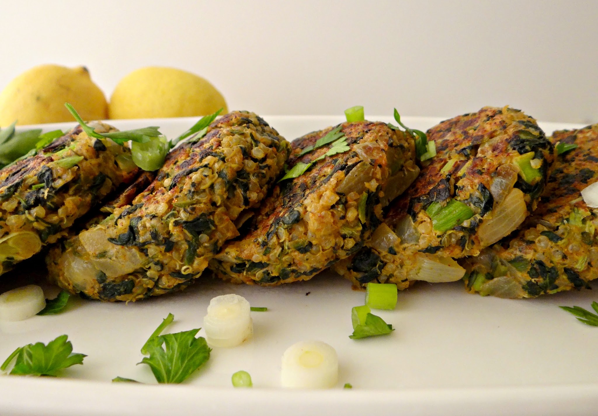 Lost & Found Spinach Quinoa Cakes