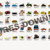 Pack de vetores de meios de transporte