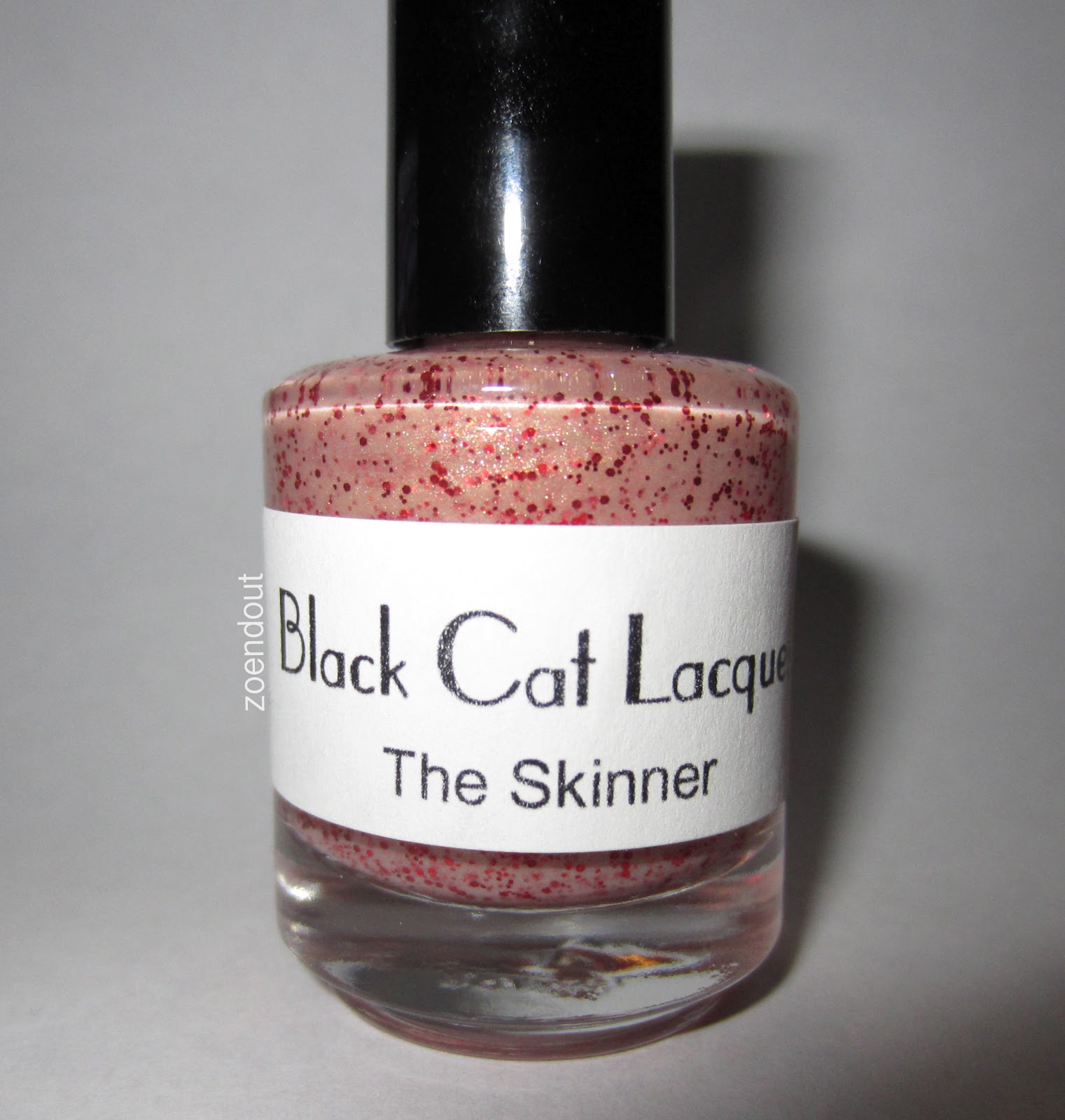 Zoendout Nails Black Cat Lacquer "The Skinner"