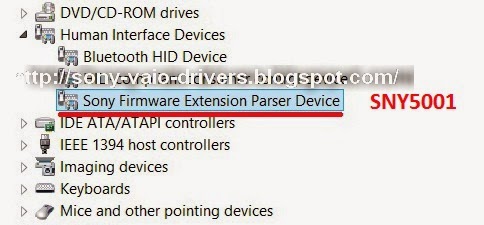 Download SONY Sony Firmware Extension Parser Device