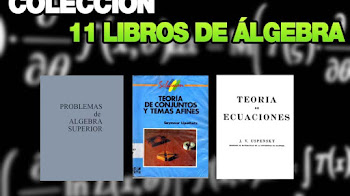 Coleccion de 11 libros de algebra | Matematicas