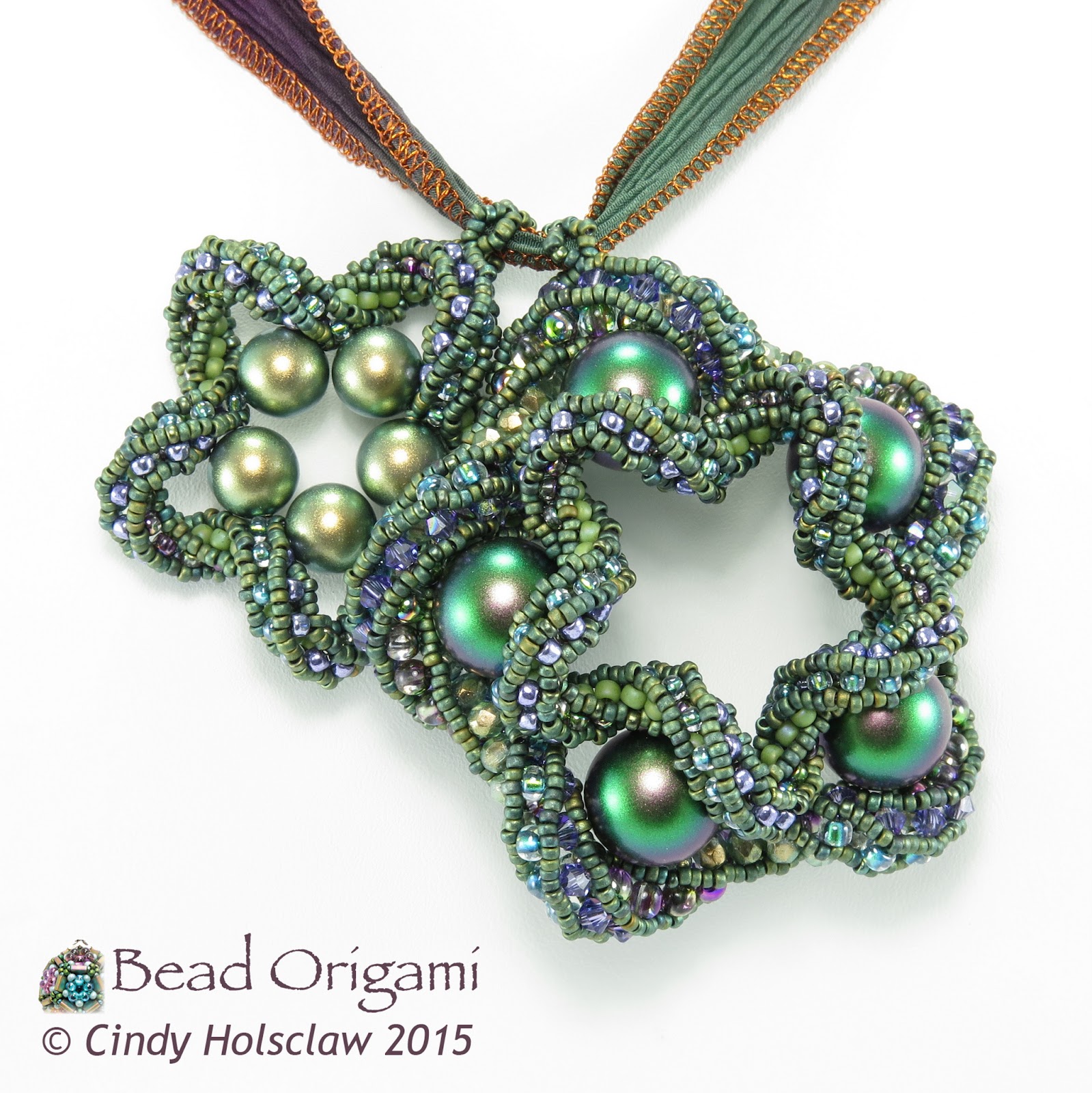 Bead Origami New Pattern and Kits Star Fragment Pendants