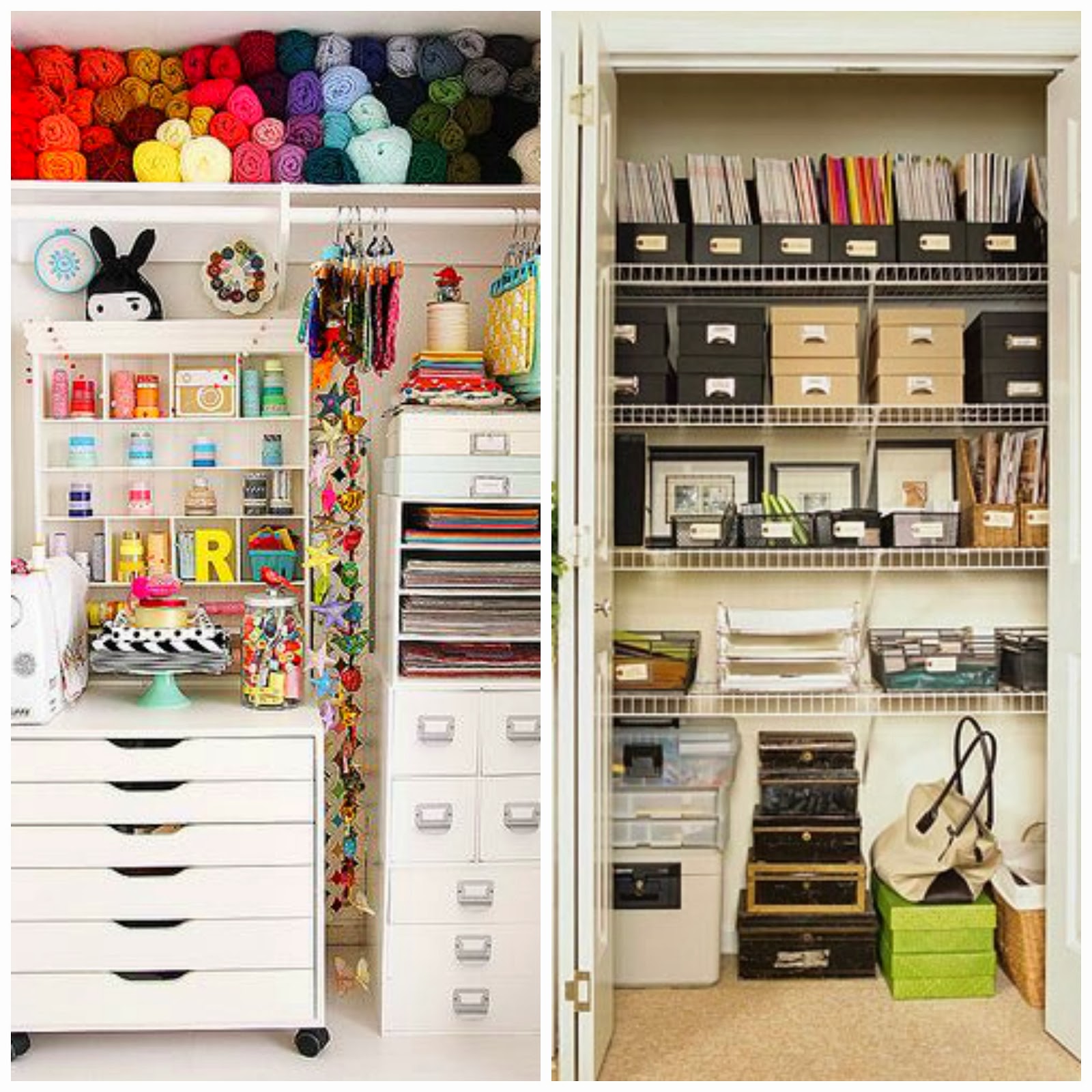 Craftivity Designs 8Week Organizing Challenge // Closets and