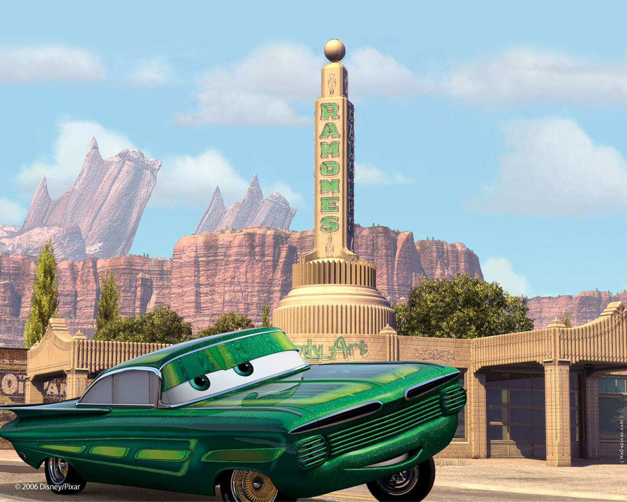 pixar cars ramone
