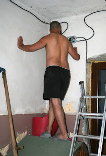 First ever mains electrical work First ever mains electrical work