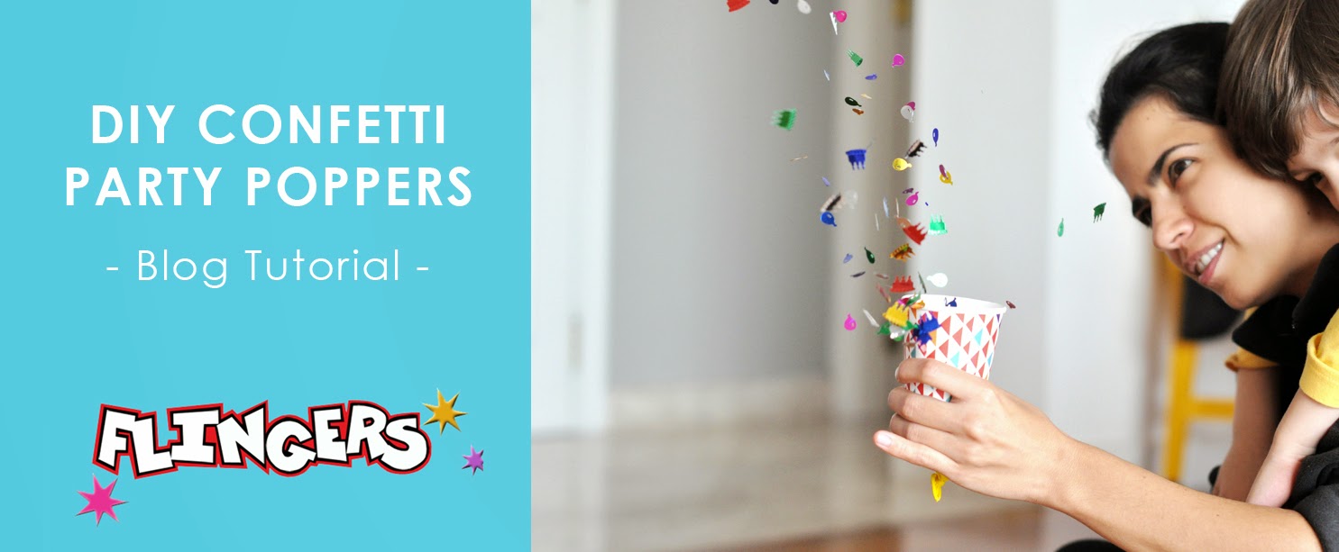 Flingers Party Shop Blog DIY Confetti Party Poppers