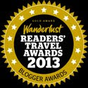 Wanderlust: Travel Blog of the Year 2012 - Silver Award