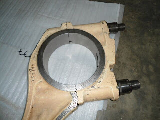Bergen BMV-N, KVM 12, connecting rods, main engine, spare parts, 7644, 7645 Bergen BMV-N, KVM 12, connecting rods, main engine, spare parts, 7644, 7645
