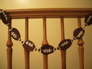 instructions on how to make this super budget friendly idea can be found at dollarstorecraftscom - Super Bowl Decorations instructions on how to make this super budget friendly idea can be found at dollarstorecraftscom - Super Bowl Decorations