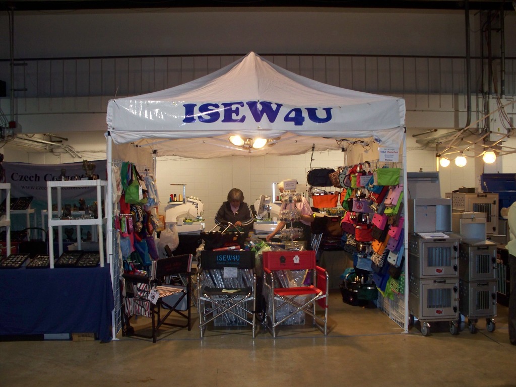 Embroidery Pavilion from ISEW4U Greenville Dog Show