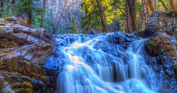 Decent Image Scraps: Animated Waterfall