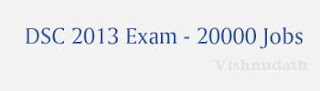 DSC 2013 Exam Details DSC 2013 Exam Details