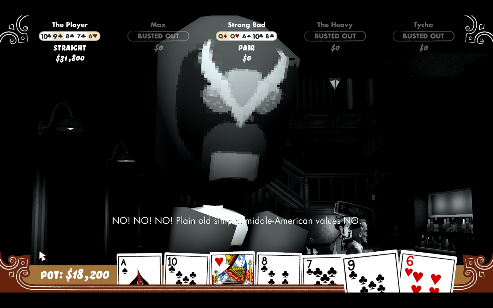 Months Behind Reviews Poker Night at the Inventory