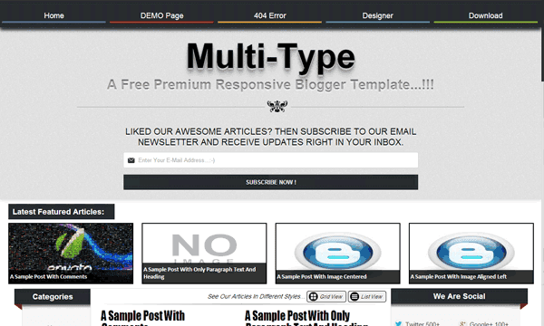 Multi-Type Multi-Type