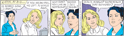 If Margo really didn't like Paul, she'd beat him with an umbrella.