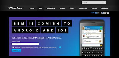 BBM is Coming to Android and iOS