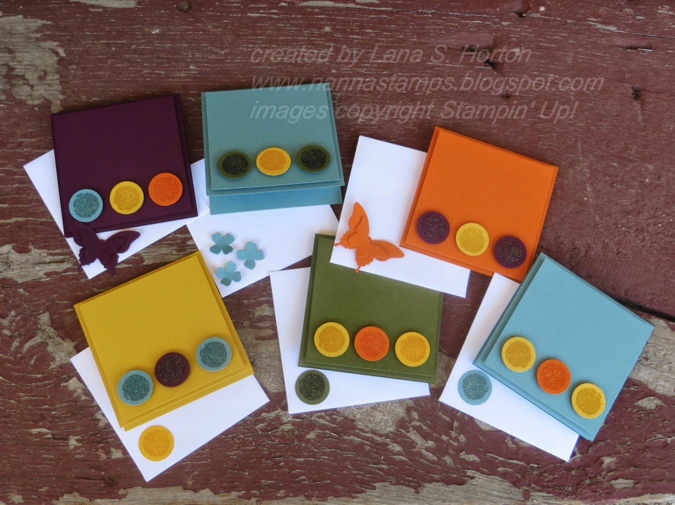 Stamping with Nanna Work of Art Gift Card Enclosures