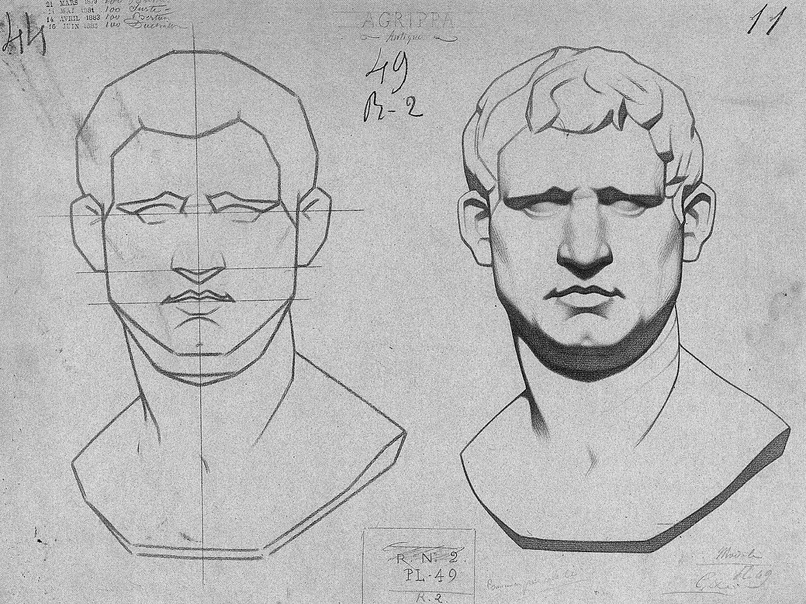 مدونة الرسم الاكاديمي منهج تشارلز بارج لتعليم الرسم