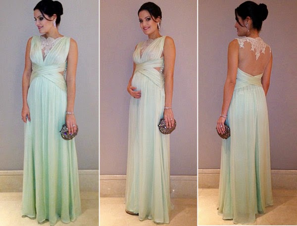 Resultado de imagem para vestido madrinha gestante casamento