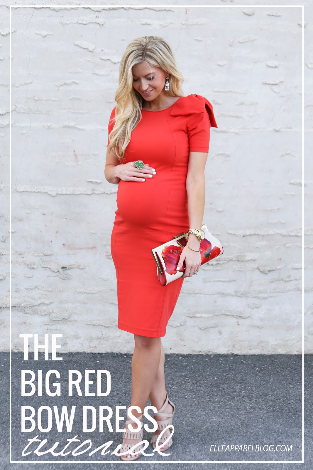 red bow for dress