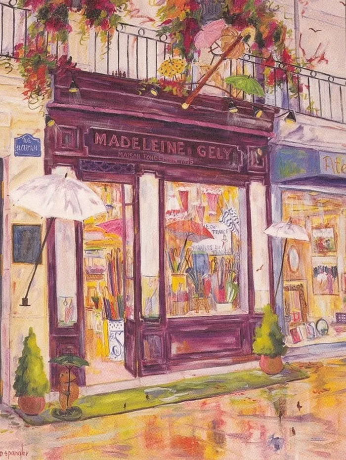 Dorothy Spangler | American Plein-air painter | Parisienne  Walkways