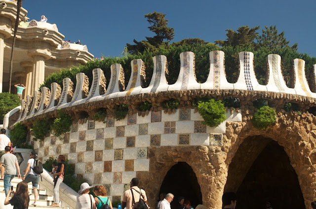 Park Guell, Barcelona, Spanyol, Eropa, Travelling, Wisata, Antoni Gaudi